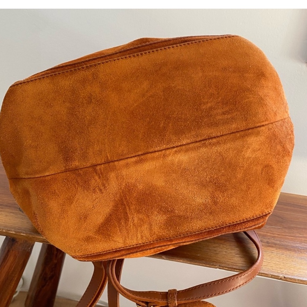 Khaite Iris Suede Backpack EUC - Picture 9 of 10